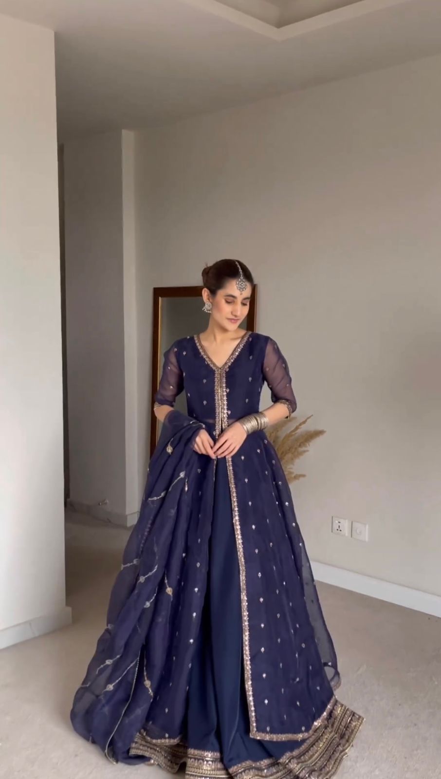 Navy blue lacha hotsell