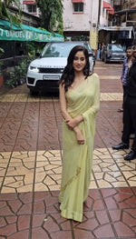 Buy Trendy Yellow Saree Online in India - Joshindia