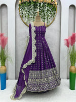 Buy Trendy Purple Gown Online in India - Joshindia