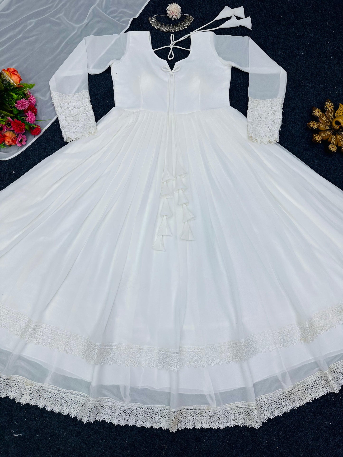 Buy White Womens Gowns Online at Best Prices In India