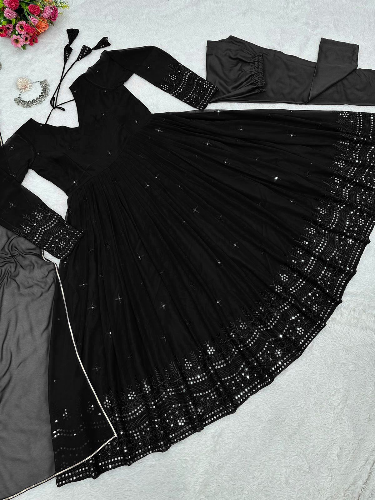 Buy Black Kurta Online - Joshindia