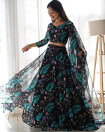 Buy Latest Designer Organza Lehenga Cholis Online - Joshindia