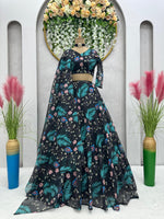 Buy Latest Designer Organza Lehenga Cholis Online - Joshindia