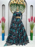 Buy Latest Designer Organza Lehenga Cholis Online - Joshindia