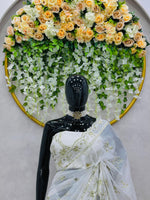 Buy Classy Designer Organza Sarees Online - Joshindia