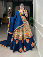 Buy Navratri Beautiful Pure Cotton Lehenga - Joshindia