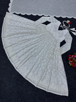 Latest Designer off White Anarkali Frock Suits Style - Joshindia