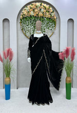 Beautiful Designer 1M Ready to Wear Saree Online - Joshindia