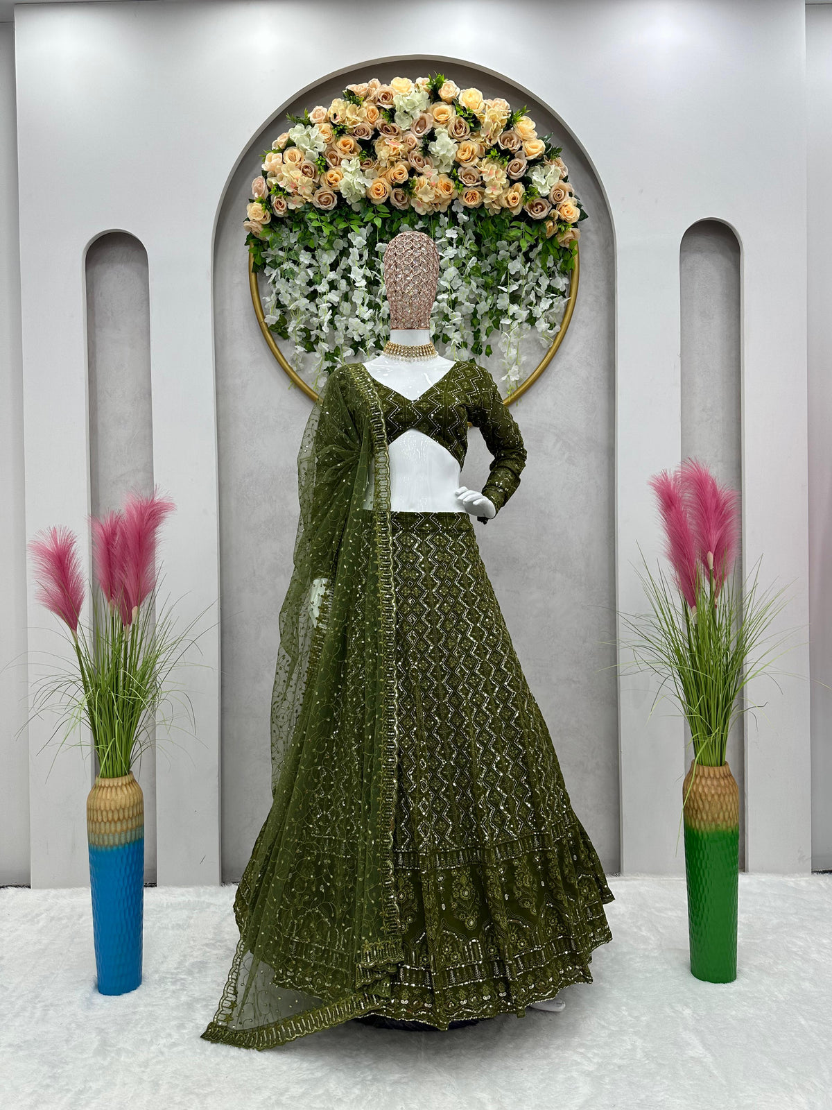 Awesome New Designer Lehenga Choli With Dupatta - Joshindia