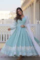 Premium Designer Readymade Gown Online - Joshindia