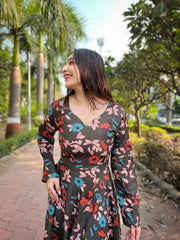 Buy Floral Print Gowns Online at Best Prices In India - Joshindia