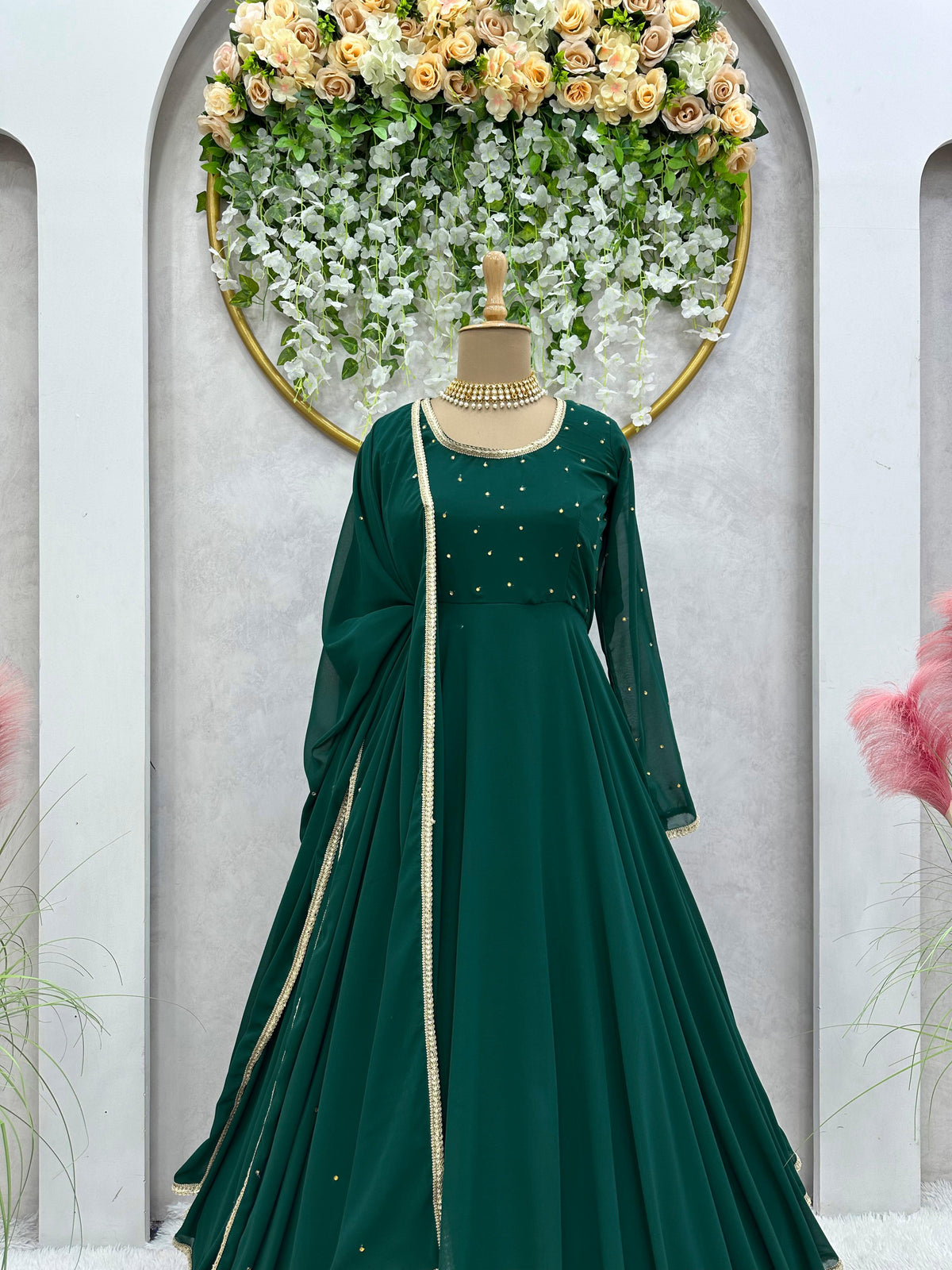 Buy Green Salwar Suits For Women Online - Joshindia