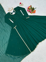 Buy Green Salwar Suits For Women Online - Joshindia