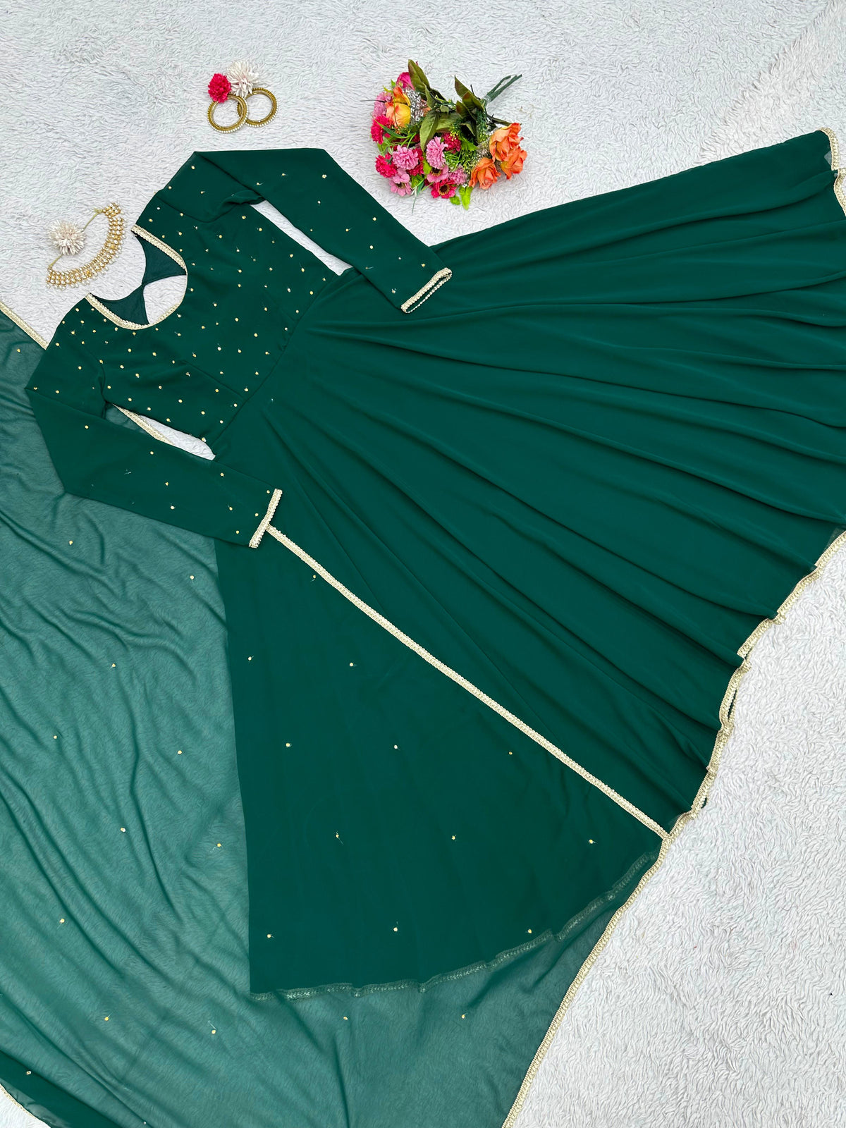 Buy Green Salwar Suits For Women Online - Joshindia
