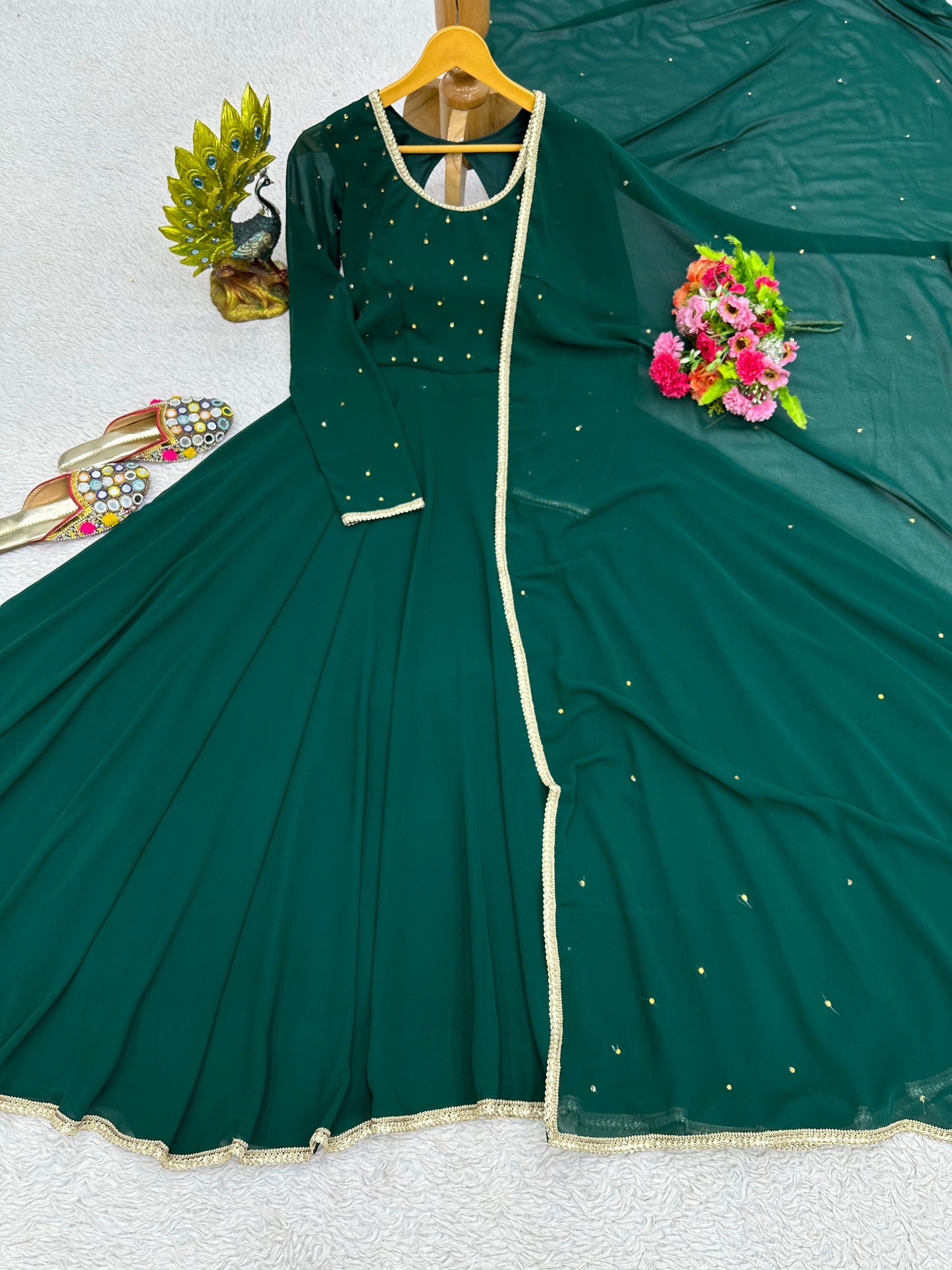 Buy Green Salwar Suits For Women Online