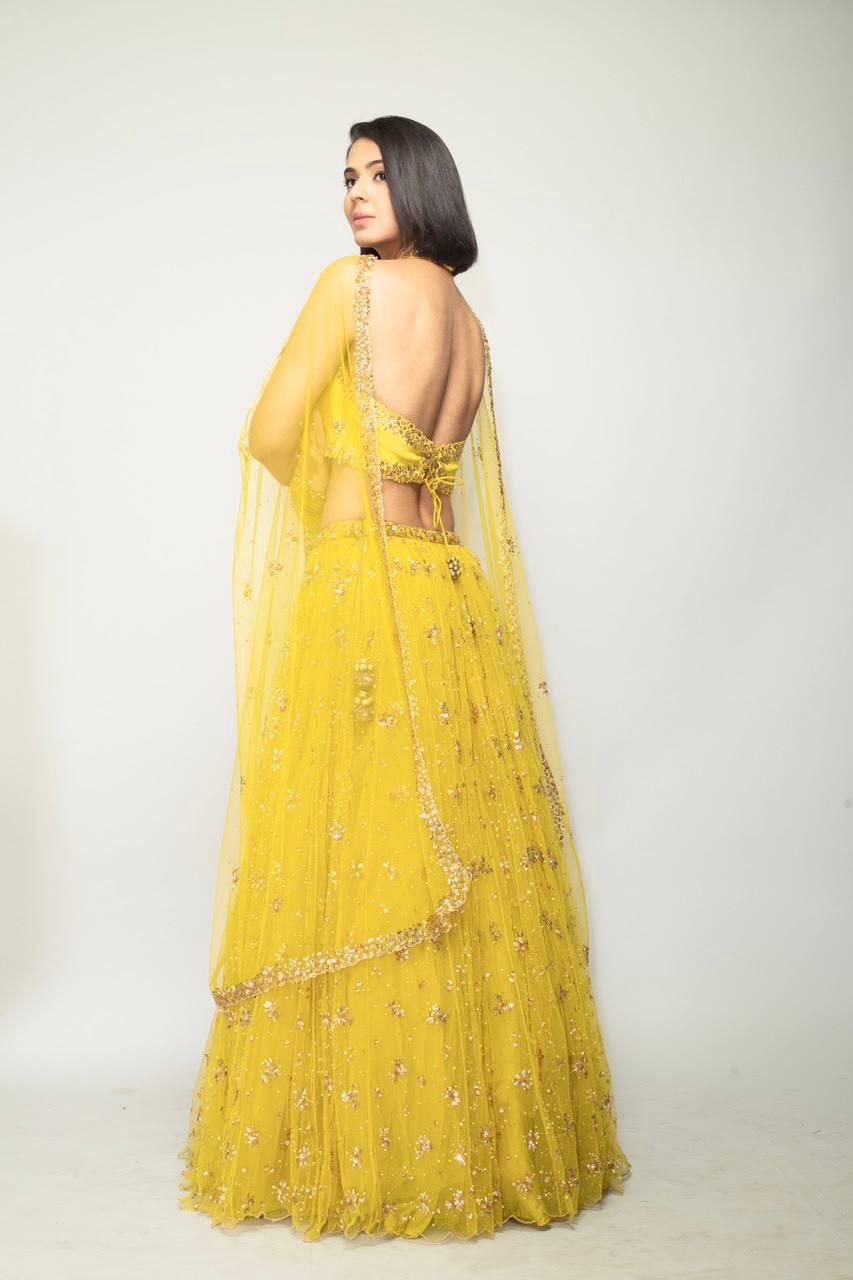 Yellow Lehenga Online at Best Price - Joshindia