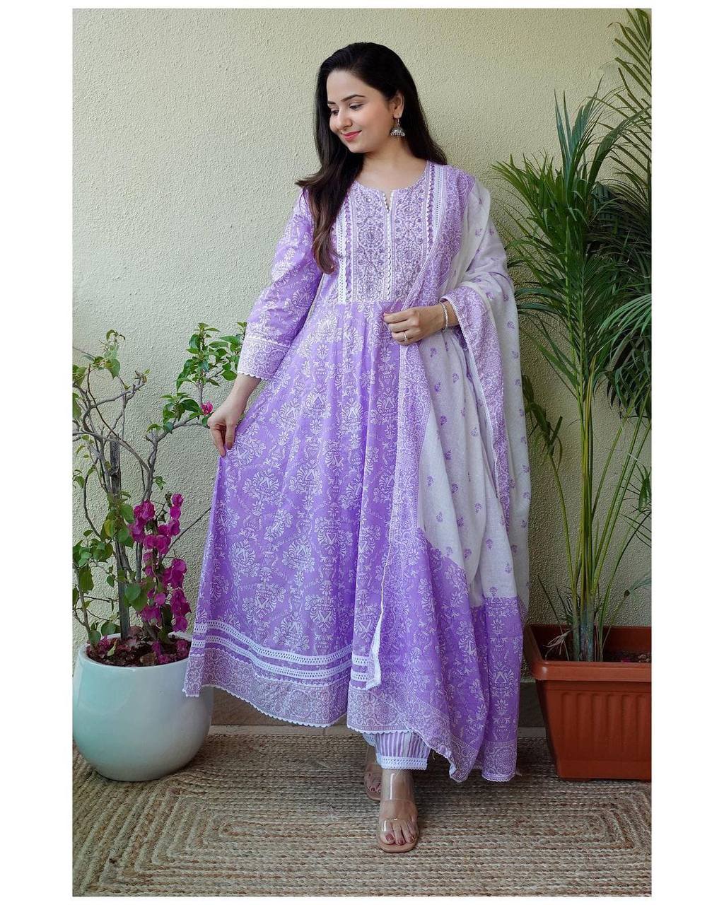 Cotton suit sets online shopping online