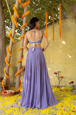 Lavender Lehenga Choli For Women - Joshindia