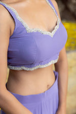 Lavender Lehenga Choli For Women - Joshindia