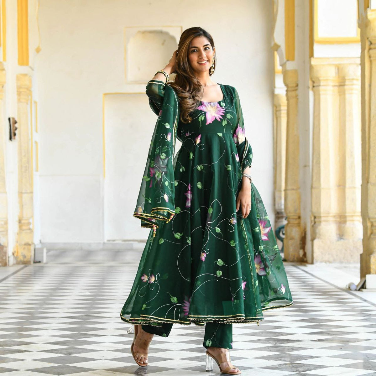 Buy Green Womens Kurtas Kurtis Online - Joshindia
