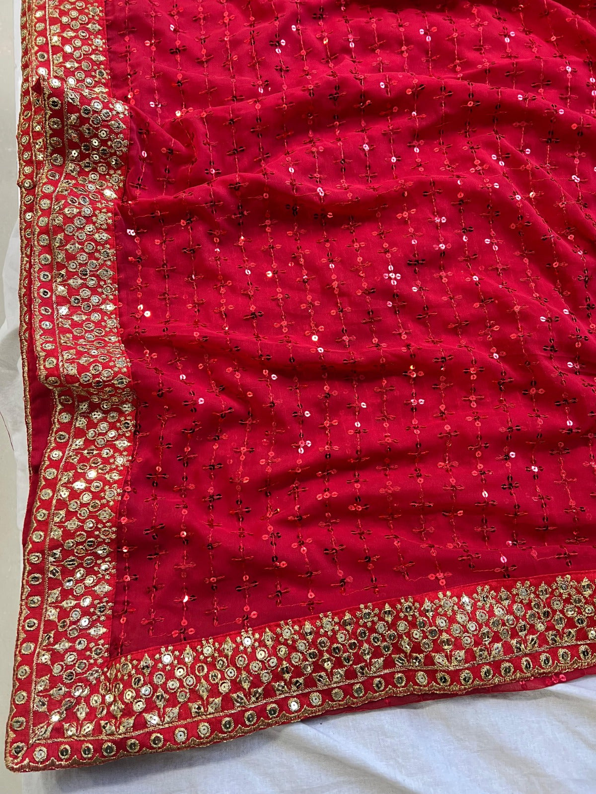 Buy Red Color Fashion Sarees Online - Joshindia