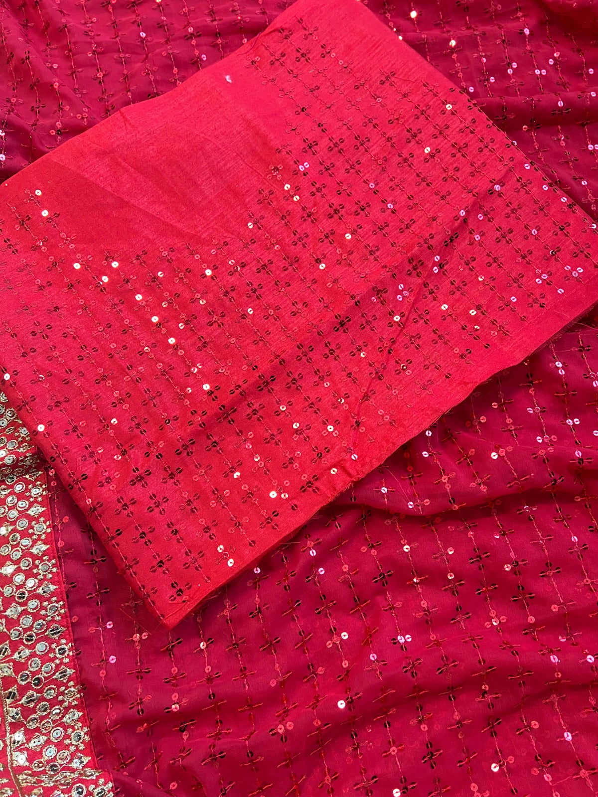 Buy Red Color Fashion Sarees Online - Joshindia