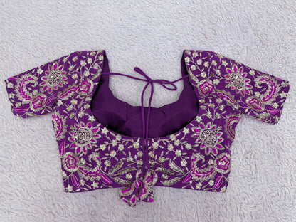 Buy Indian Designer Purple Lehenga Choli Online