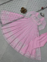 Buy Latest Pink Color Salwar Suit Online - Joshindia