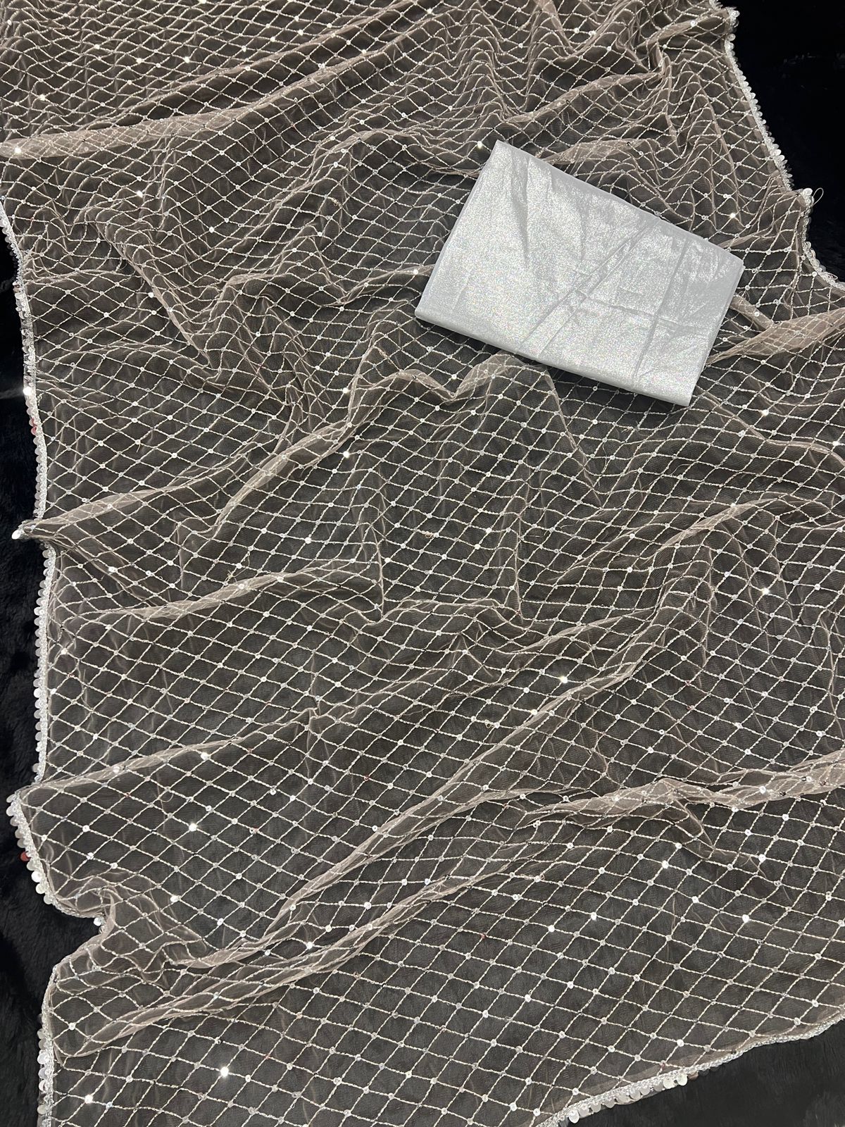 Heavy Pure Nylon Butterfly Net saree - Joshindia