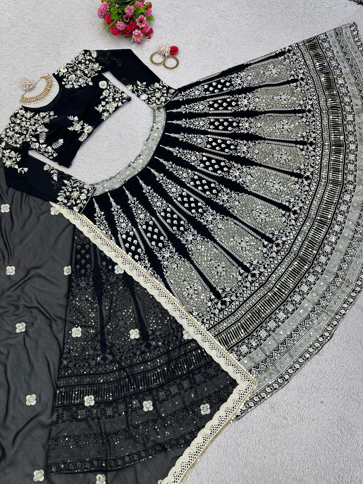 Buy Faux Georgette Lehenga Online Shopping - Joshindia