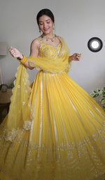 Stunning Yellow Lehenga Choli Collection - Joshindia
