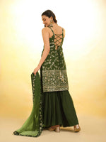 Buy Trendy Green Sharara Online in India - Joshindia