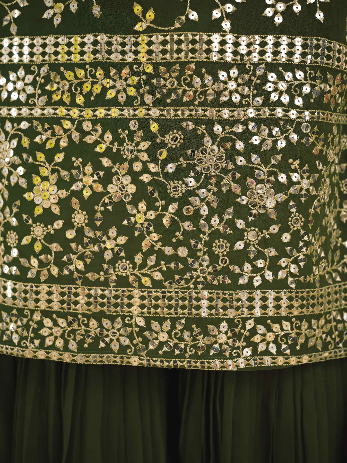Buy Trendy Green Sharara Online in India - Joshindia