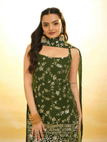Buy Trendy Green Sharara Online in India - Joshindia