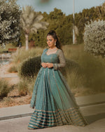 Buy Trendy Green Lehenga Choli Online in India - Joshindia