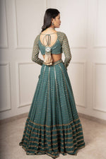 Buy Trendy Green Lehenga Choli Online in India - Joshindia