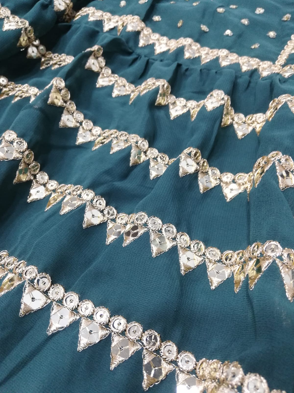 Buy Trendy Green Lehenga Choli Online in India - Joshindia