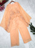 Buy Ethnic Peach Pounch Set For Women Online At Best Prices In India - Joshindia