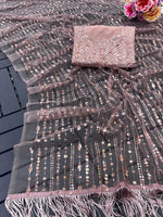 Buy Beautiful Net Party Wear Saree Online At Best Price - Joshindia