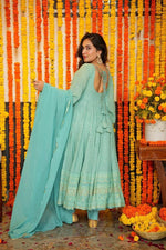 Buy Blue Chikankari Kurtis For Women - Joshindia