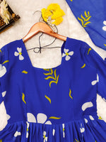 Buy Blue Floral Salwar Suit online in India - Joshindia