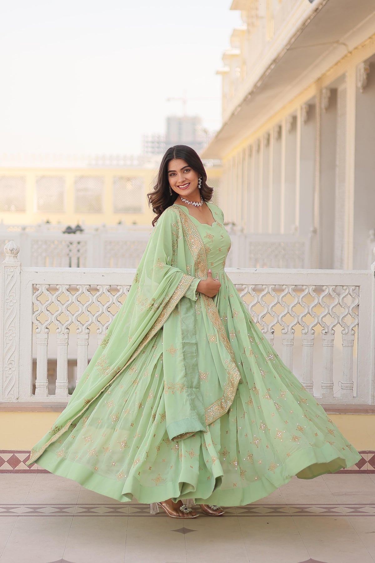 Designer Readymade Gown At Best Price Online - Joshindia