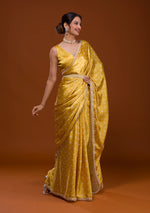 Buy Yellow Sarees Online at Best Prices In India - JOSHINDIA - Joshindia