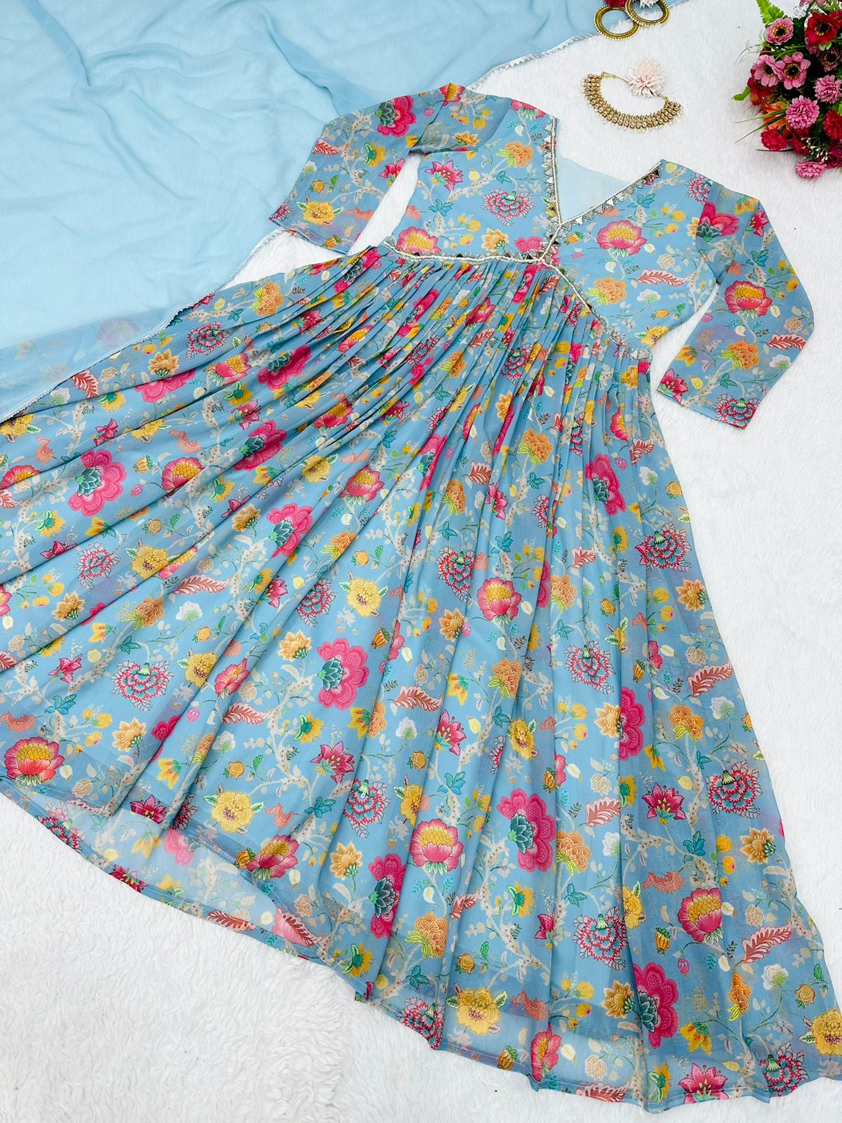 Buy Women Saree Kurtis online in India - Joshindia