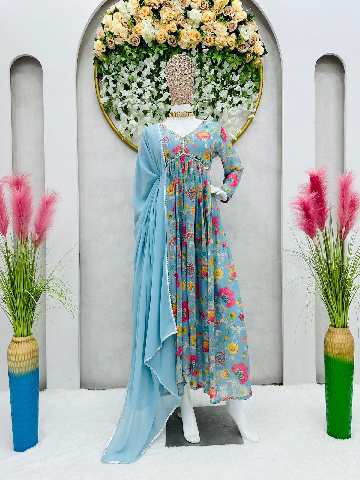 Buy Women Saree Kurtis online in India - Joshindia
