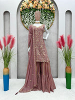 Buy Best Recptition Shararas Online - Joshindia