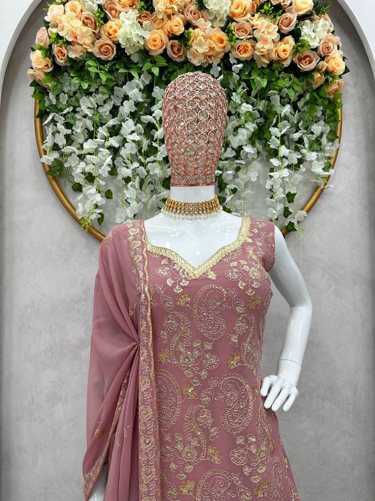 Buy Best Recptition Shararas Online - Joshindia