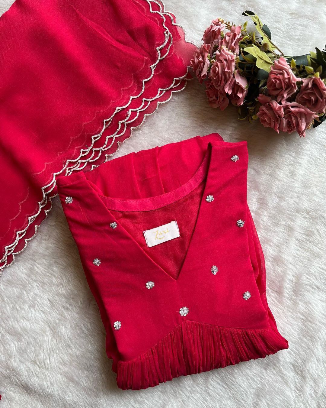 Buy Red Kurtis Online In India At Best Price Offers - Joshindia