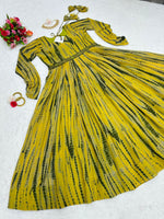 Buy Yellow Colour Gowns Online From Best Designs - Joshindia