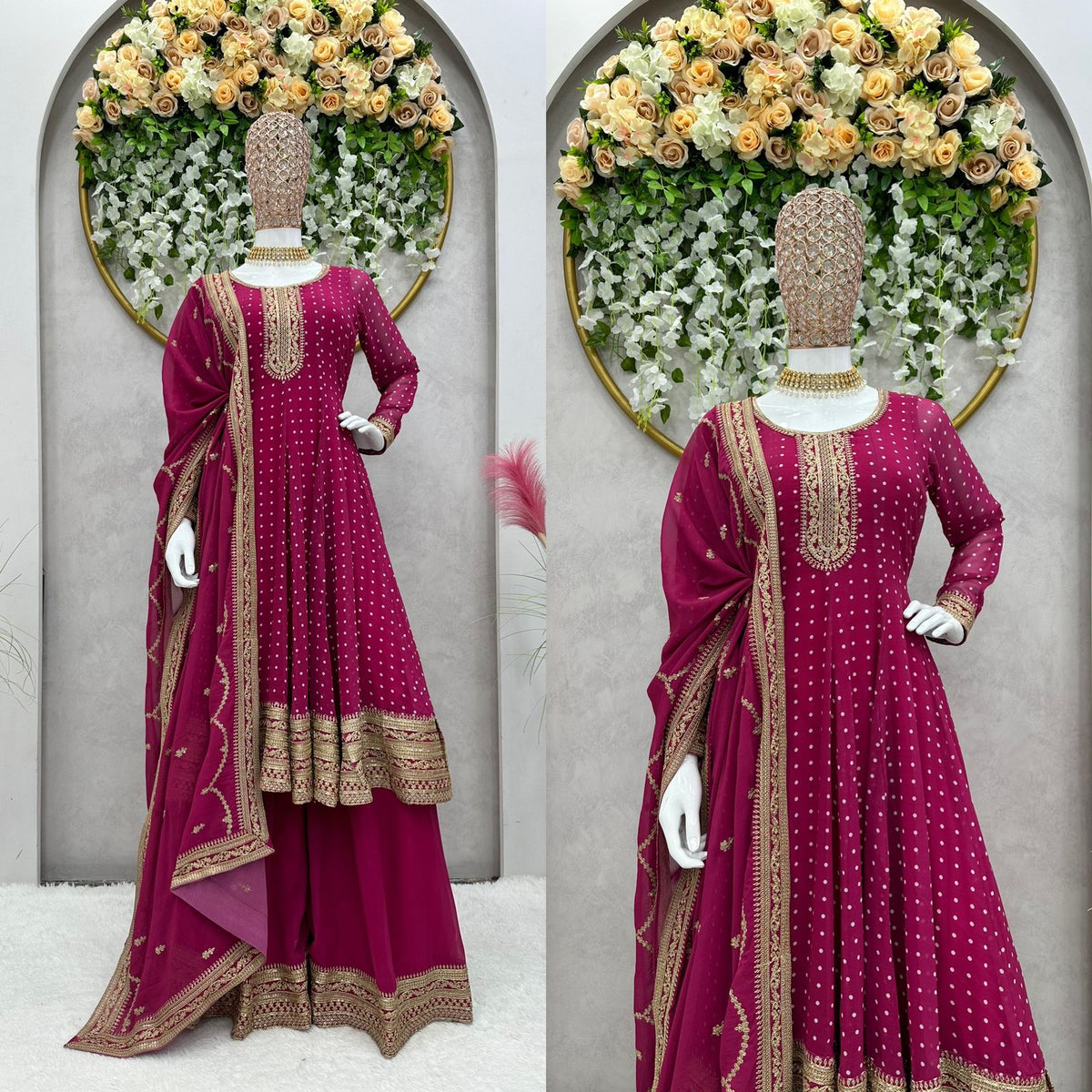 Latest Designs of Pink Anarkali Dresses Shopping - Joshindia